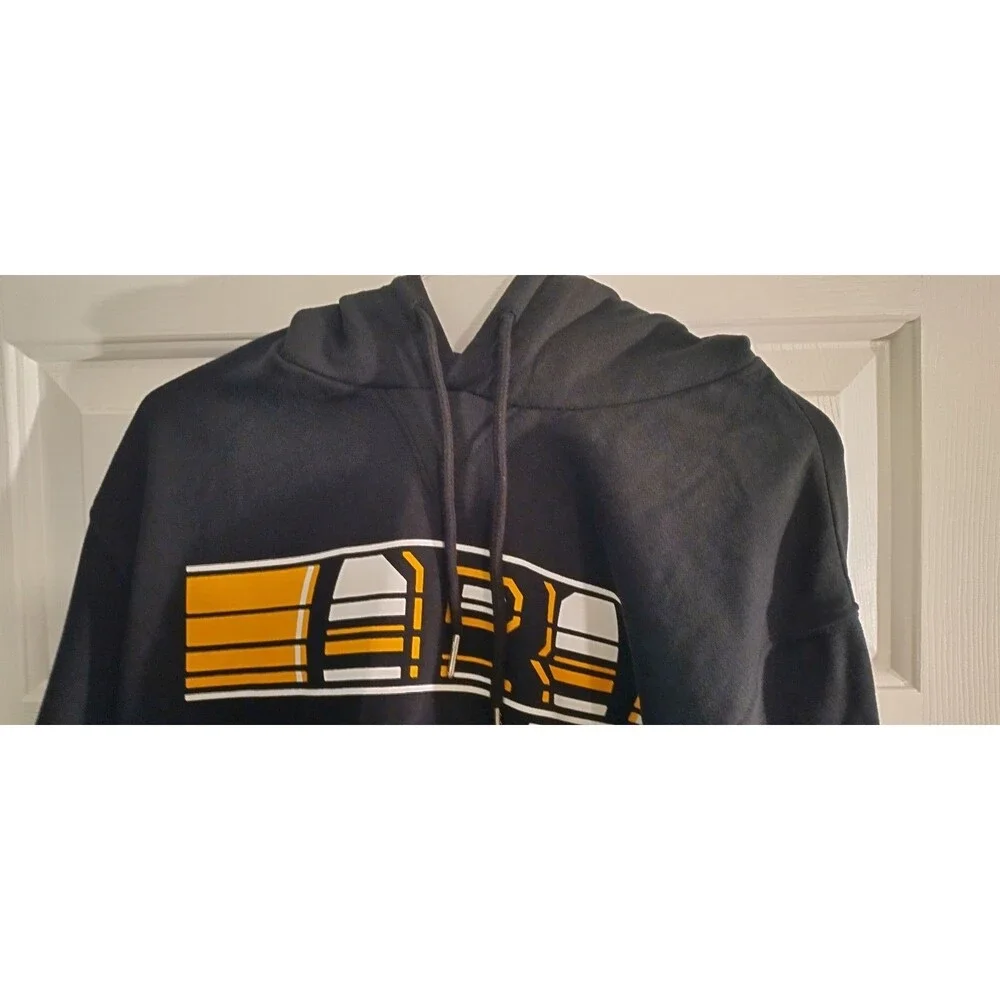 New NHL Boston Bruins Hooded Sweatshirt With Tags XL Extra Large Hockey